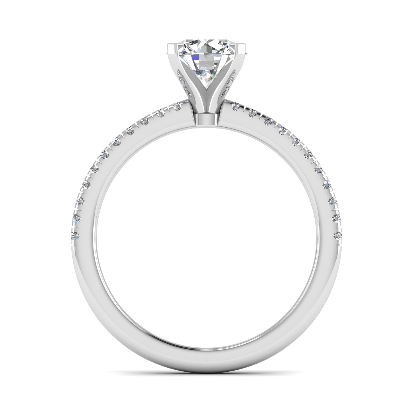 Carter Pave Engagement Ring